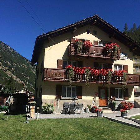 Apartment Enzian Saas-Grund Exteriér fotografie