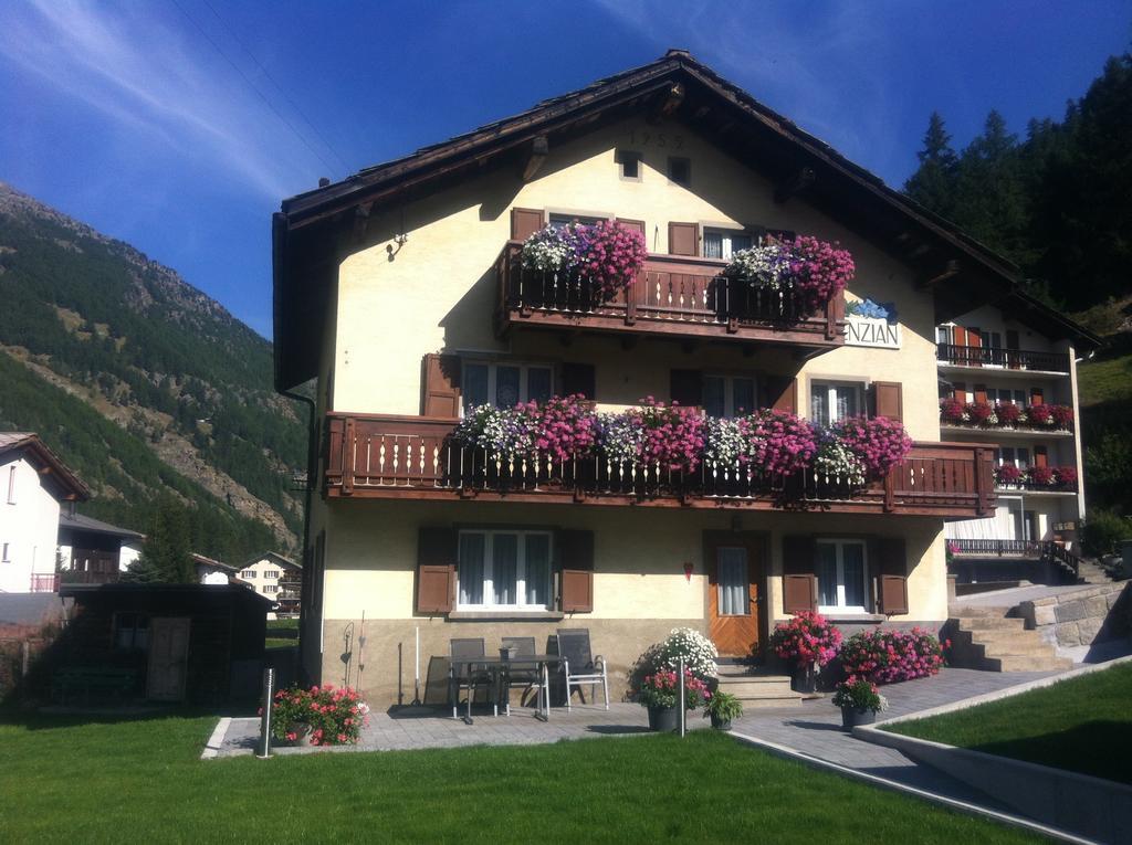 Apartment Enzian Saas-Grund Pokoj fotografie